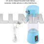 Блендер USB Juice Cup NG-01 (2 ножа) CG14 синий